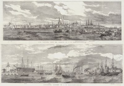 Schetsen van de Oostzee door John Wilson Carmichael